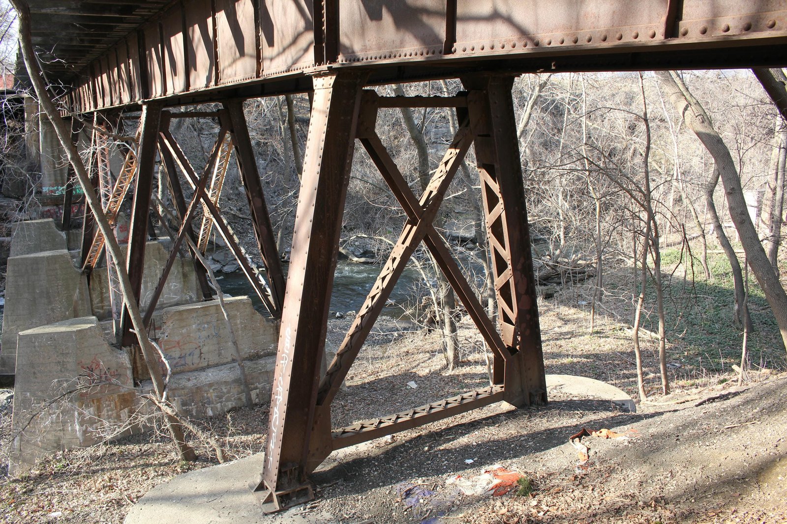 South pier (pier #1) bent